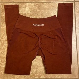 Alphalete Leggings in Copper